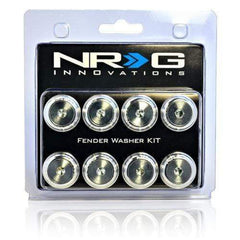 NRG Fender Washer Kit FW-800 Silver 8mm | FW-800SL