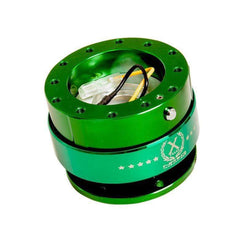 NRG Quick Release Gen 2.0 Green Body w/ Green Ring | SRK-200GN