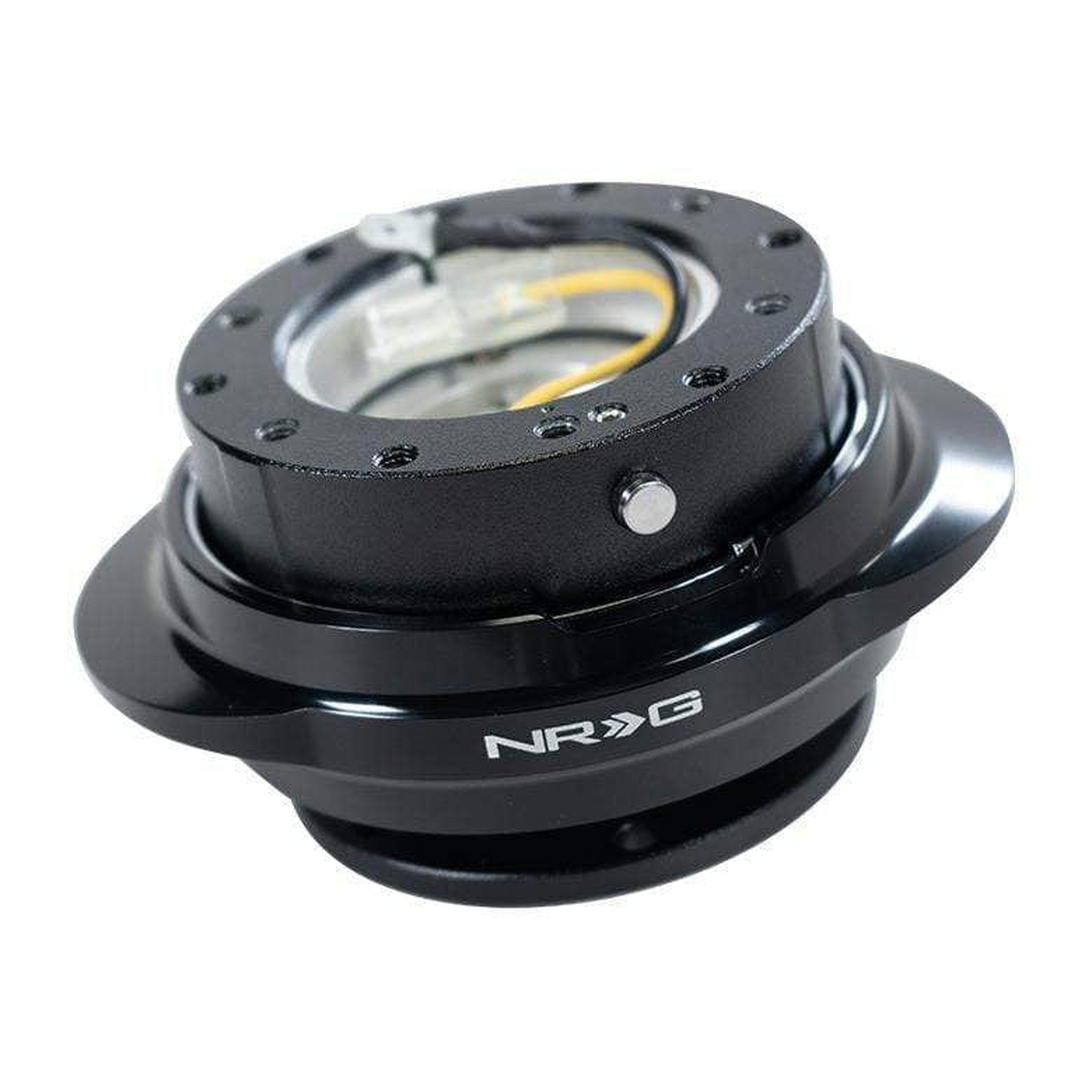 NRG Quick Release Gen 2.2 - Black Body / Shiny Black Oval Ring | SRK-220BK