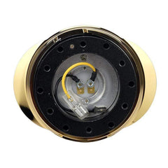 NRG Quick Release Gen 2.2 - Black Body / Shiny Gold Oval Ring | SRK-220BK/CG