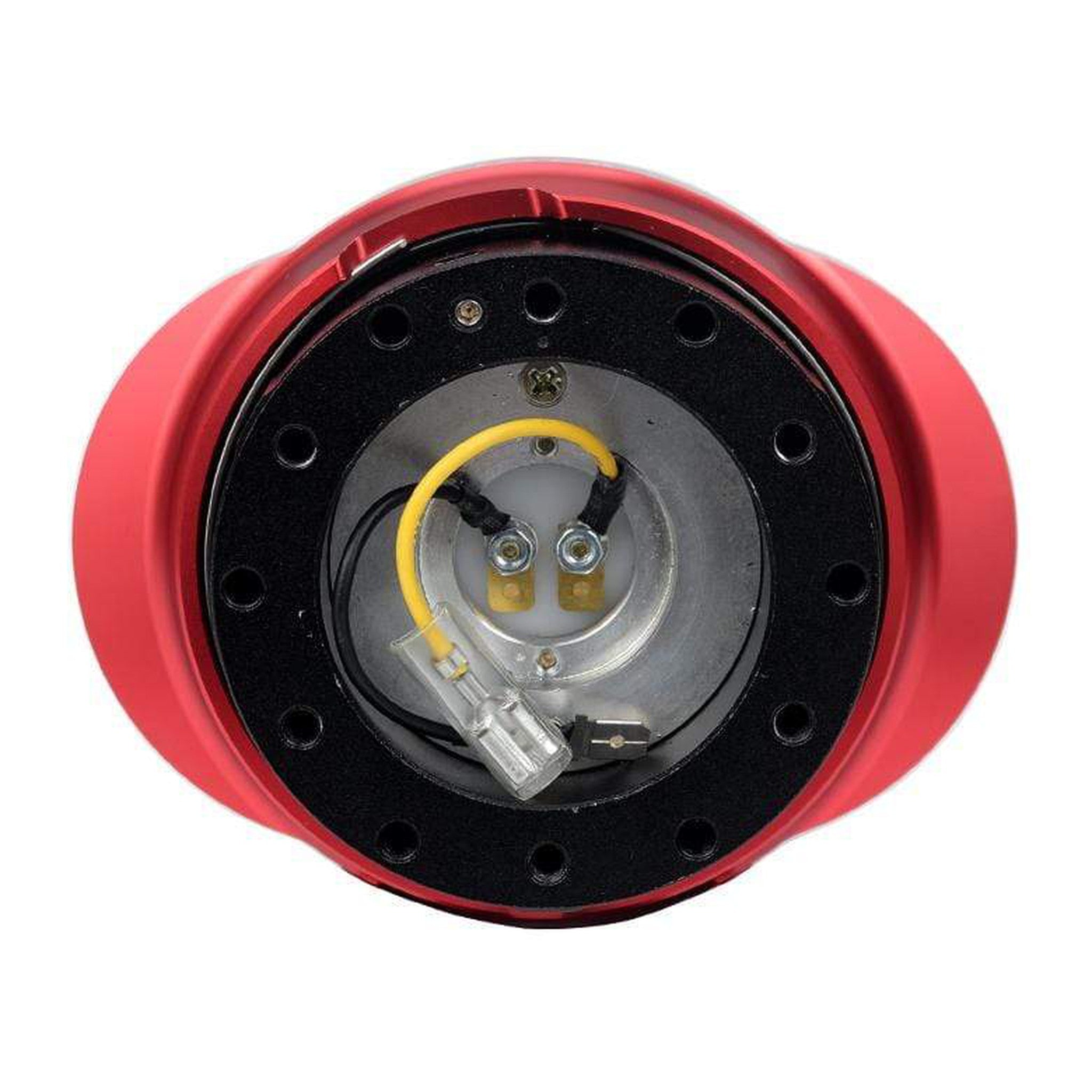 NRG Quick Release Gen 2.2 - Black Body / Shiny Red Oval Ring | SRK-220BK/RD