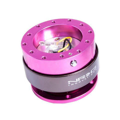 NRG Quick Release Hub Gen 2.0 Pink Body w/ Titanium Ring | SRK-200PK
