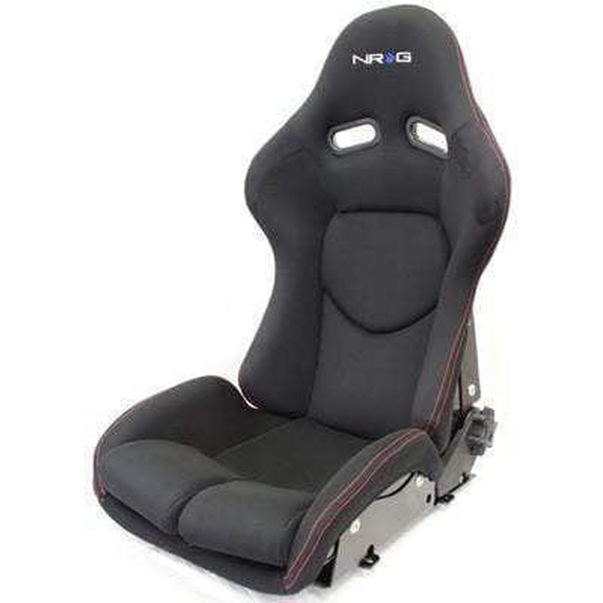 NRG Reclinable FRP Bucket Seat Black (Single) | RSC-400BK