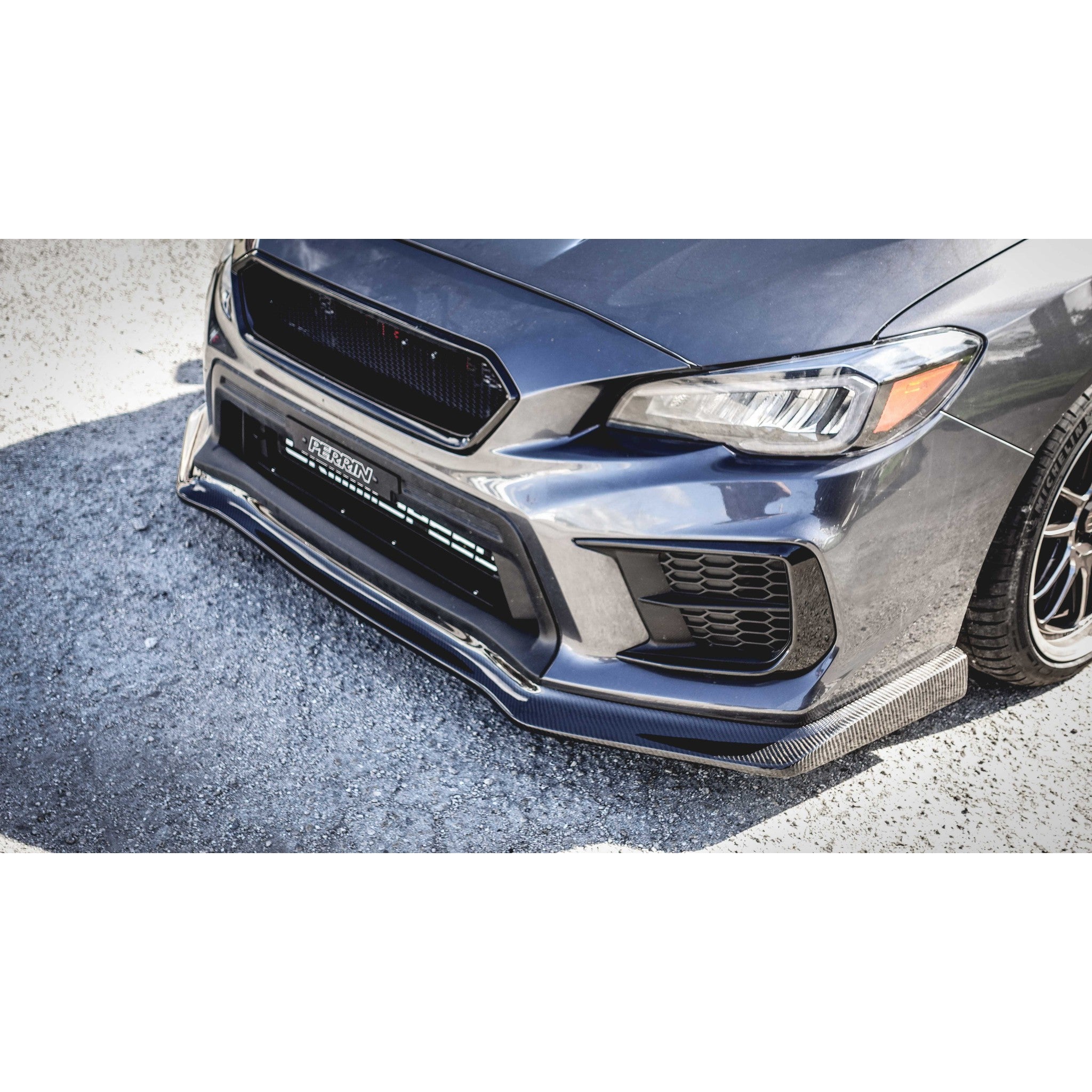 Noble CS Style Carbon Fiber Front Lip Subaru WRX 18-21 / STI 18-21