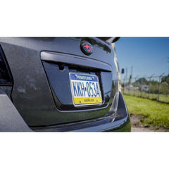 Noble Carbon Fiber License Plate Panel Subaru WRX / STI 2015-2021
