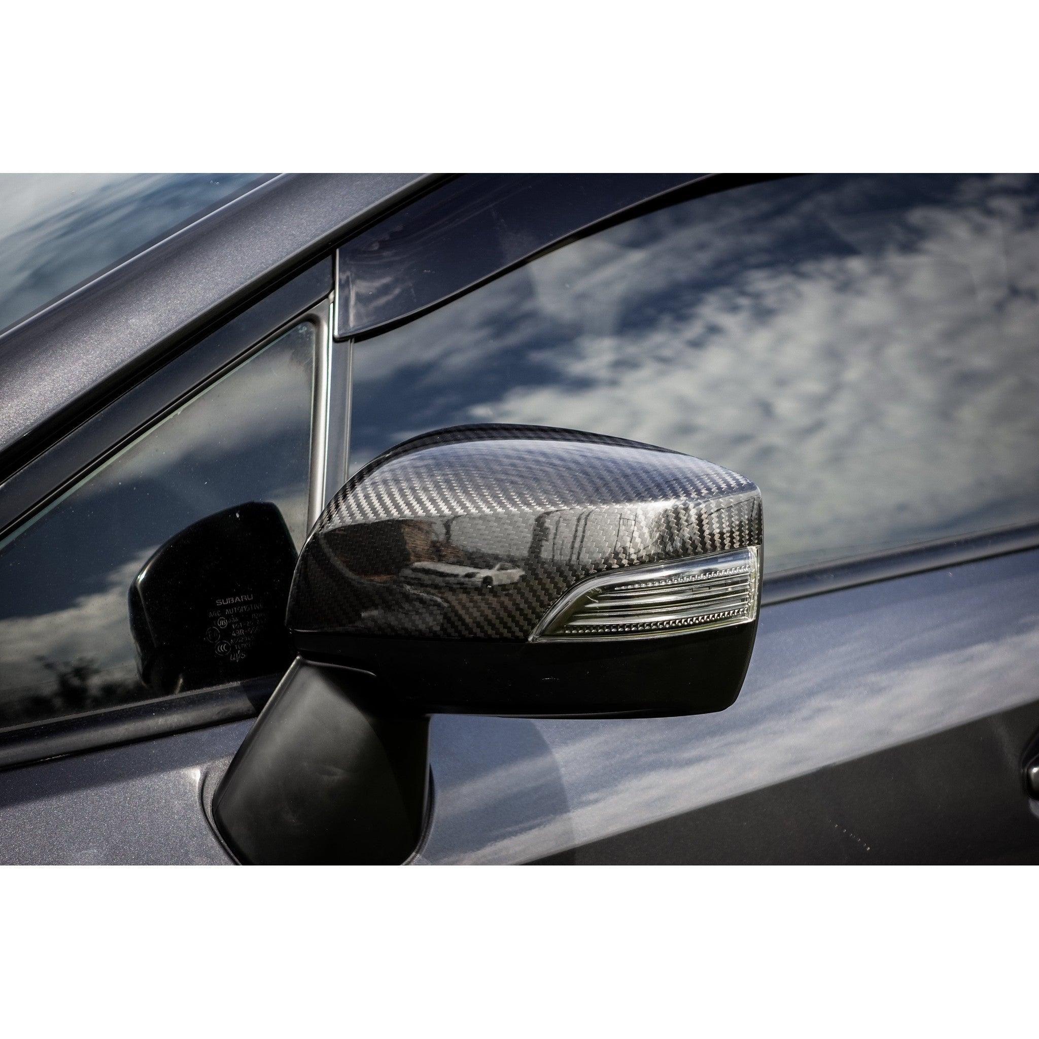 Noble Full Replacement OE Style Carbon Fiber Mirror Covers Subaru WRX / STI 2015-2021