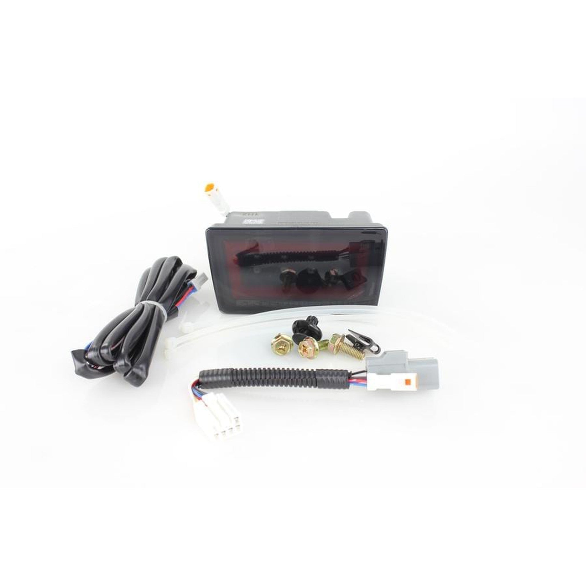 Noble Pro F1 JDM Rear Fog Light 2011-2014 WRX / STI (Smoke Lens / Gloss Black Base / Red Bar)