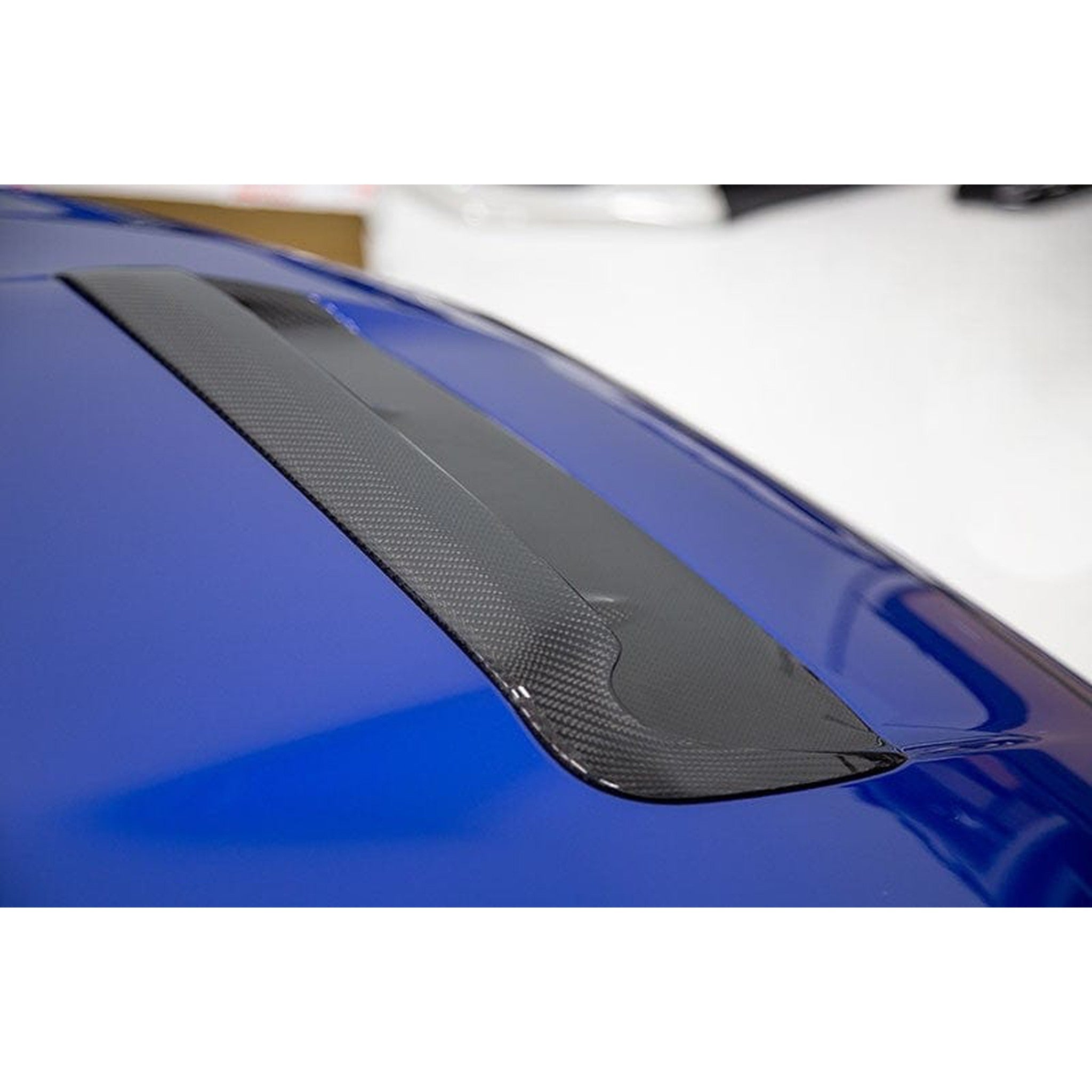 OLM A1 Aggressive Carbon Fiber Full Replacement Hood Scoop WRX / STI 2015-2021 | A.70101.1