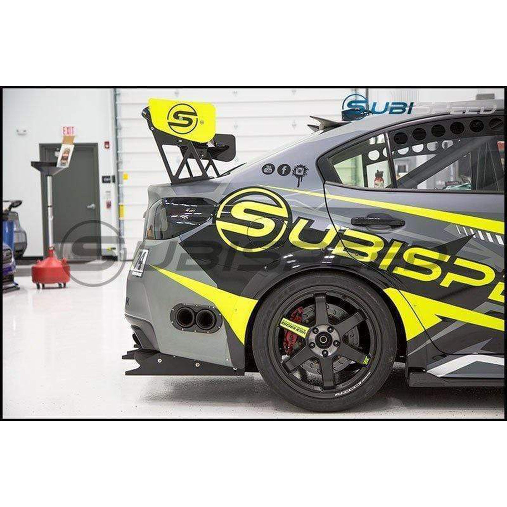 OLM ATAK Paint Matched Spoiler Subaru WRX / STI 2015-2021