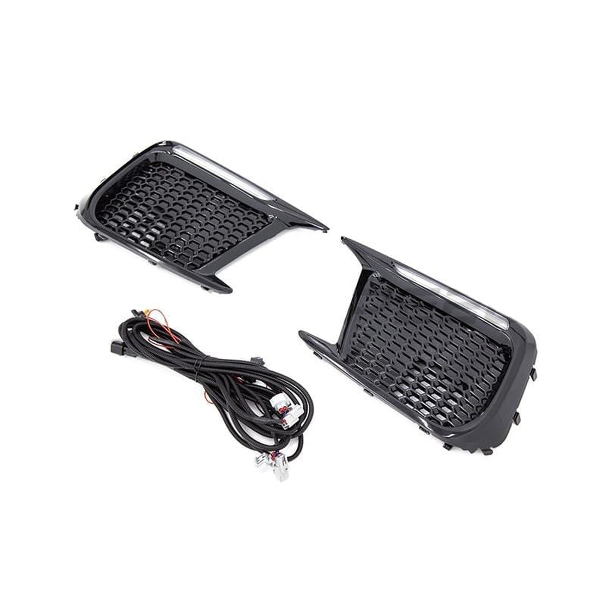 OLM Facelift JDM Style DRL / Sequential Turn Signal No Fog Bezels Subaru WRX / STI 2018-2021 | olmA.70077.1