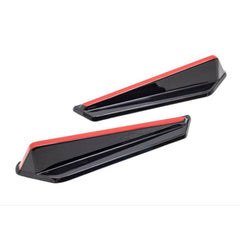 OLM Gloss Black Redline JDM Style Canards Subaru WRX / STI 2015-2021