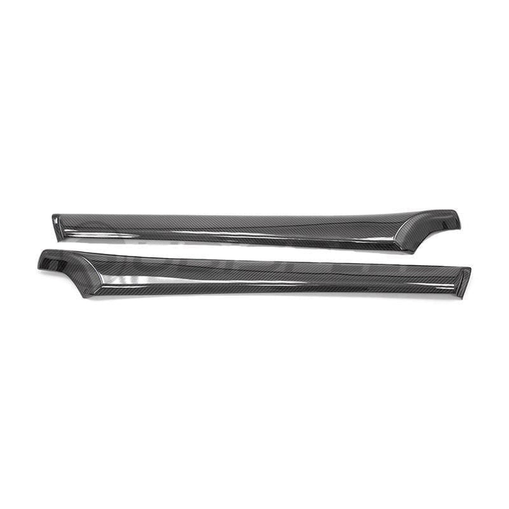 OLM LE Dry Carbon Front Door Trim Upper Panels Subaru WRX / STI 2015-2021 | A.70021.1