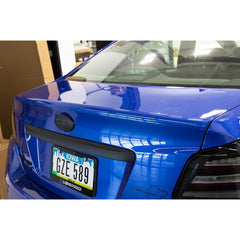 OLM Paint Matched Trunk Hole Delete for OEM Short Spoiler Subaru WRX / STI 2015-2021