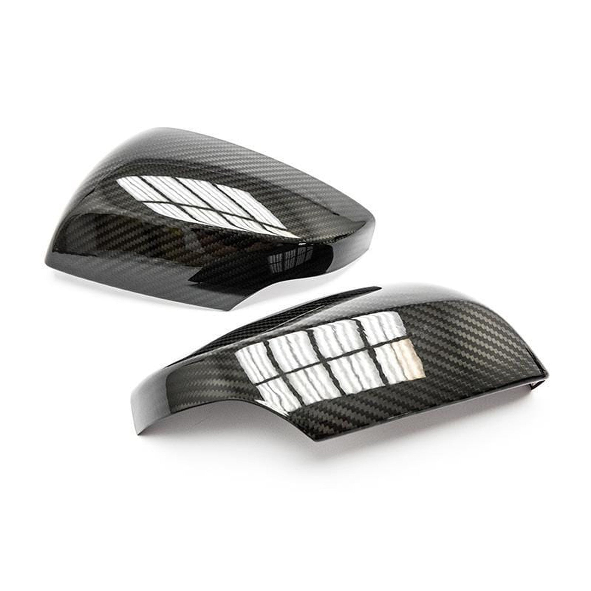 OLM S-line Dry Carbon Fiber Mirror Covers Subaru WRX / STI 2015-2021 with turn signal holes