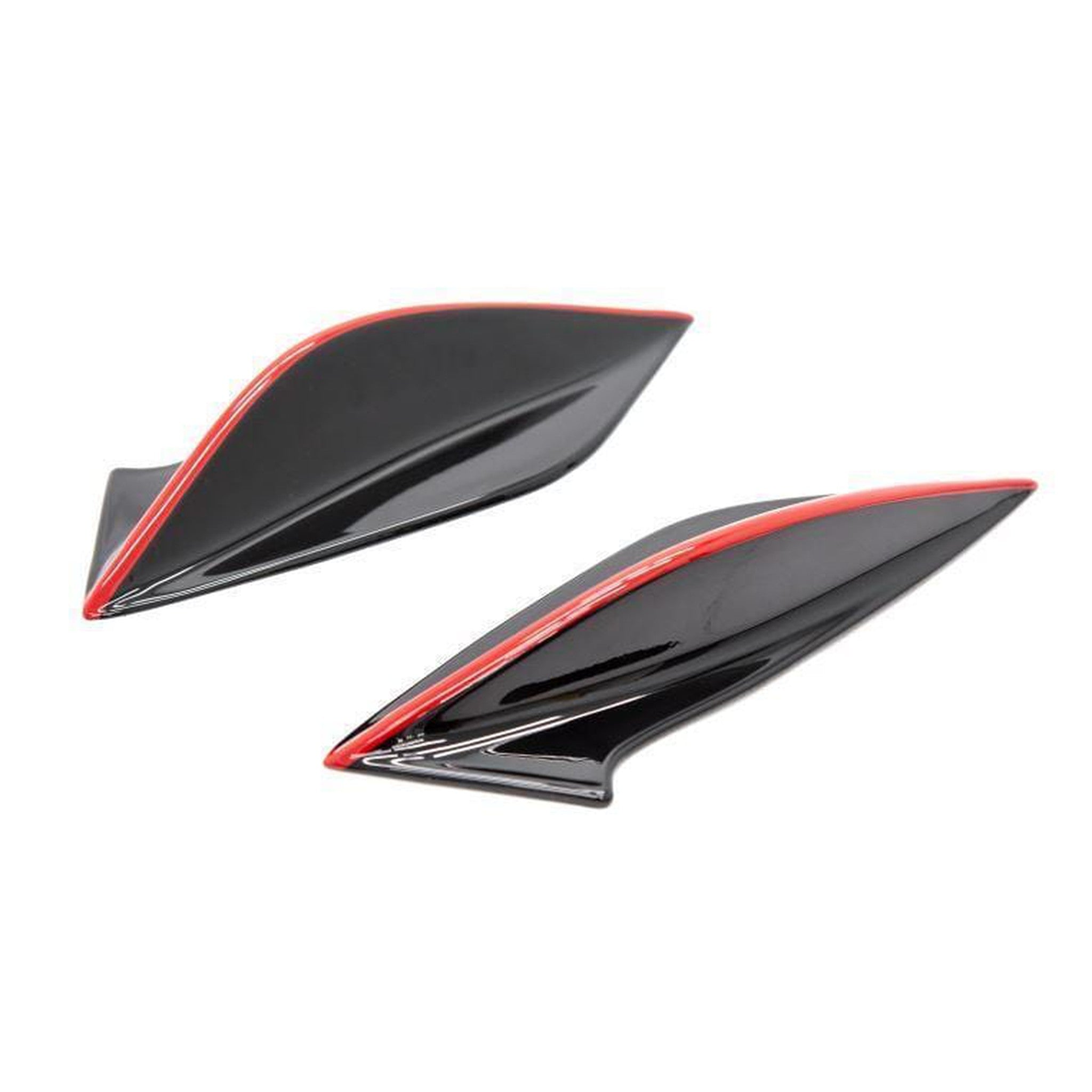 OLM STI Redline Spoiler Side Fins Subaru WRX / STI 2015-2021