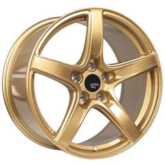 Option Lab R555 Wheel Top Secret Gold 18x9.5 38mm 5x114.3 73.1CB | OLW-L55-89565-38-GLD