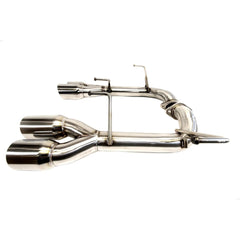 PLM Axle Back Exhaust Polished Tips Subaru WRX / STI 2015-2021 | PLM-SUB-TKP-DUAL-2015-1.5-PO