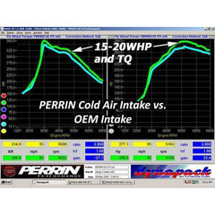 Perrin Cold Air Intake Subaru WRX 2008-2014 / STI 2008-2015 - Black | PSP-INT-322BK
