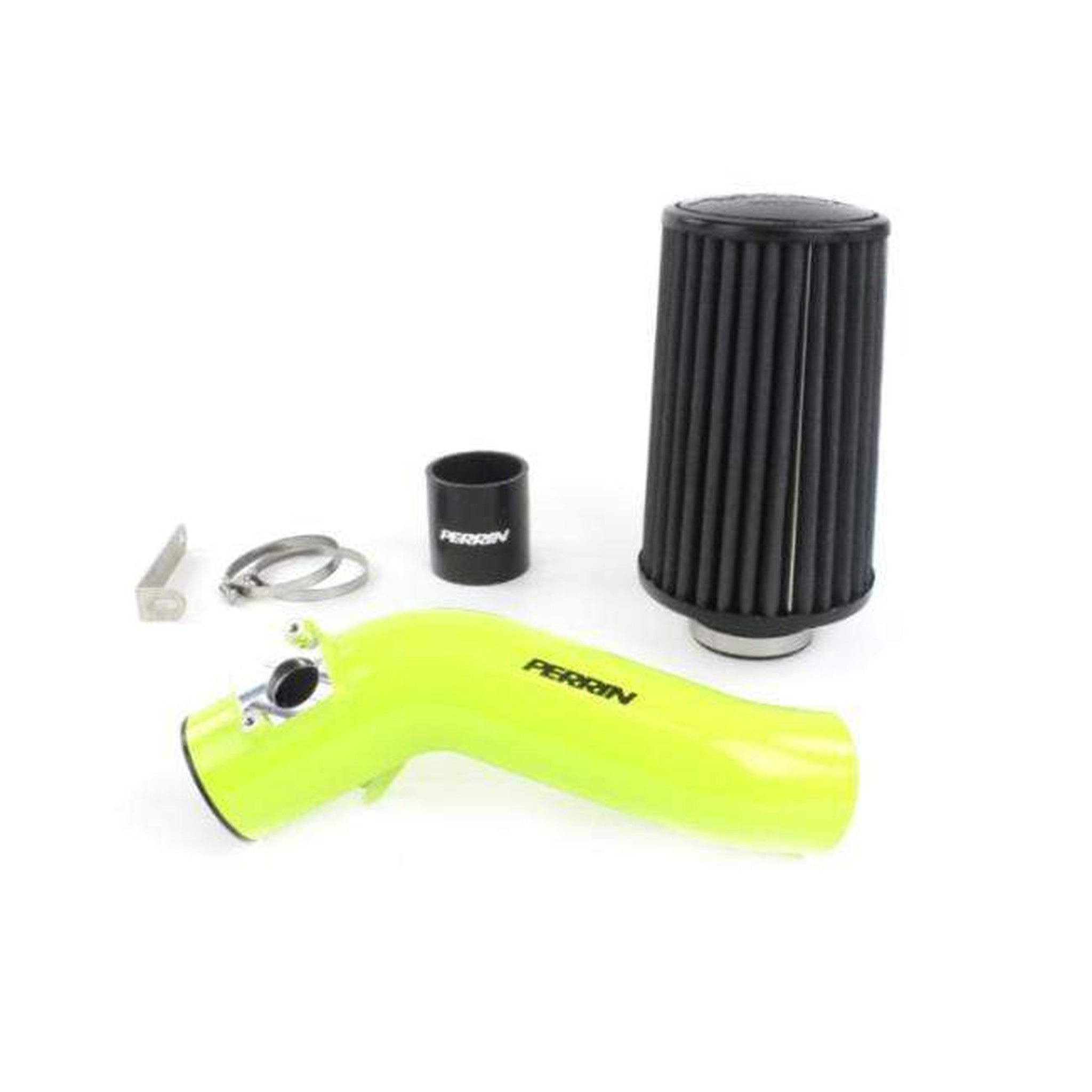 Perrin Cold Air Intake System Neon Yellow Subaru STI 2018-2021 | PSP-INT-326NY