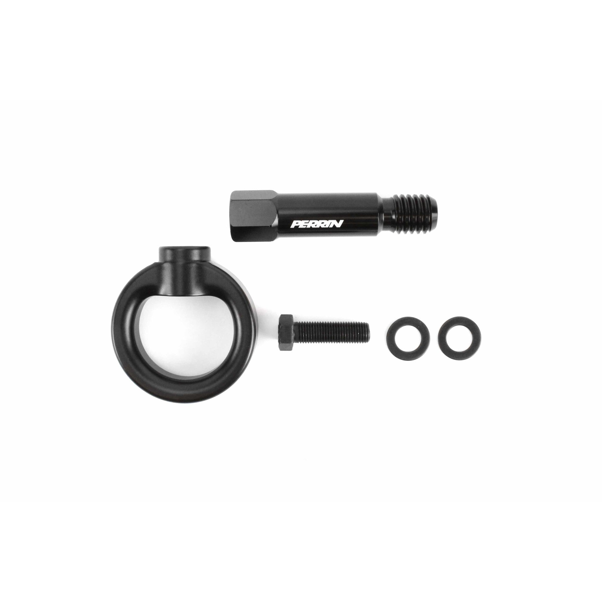 Perrin Front Tow Hook Black Toyota Supra 2020-2022 | PTP-BDY-230BK