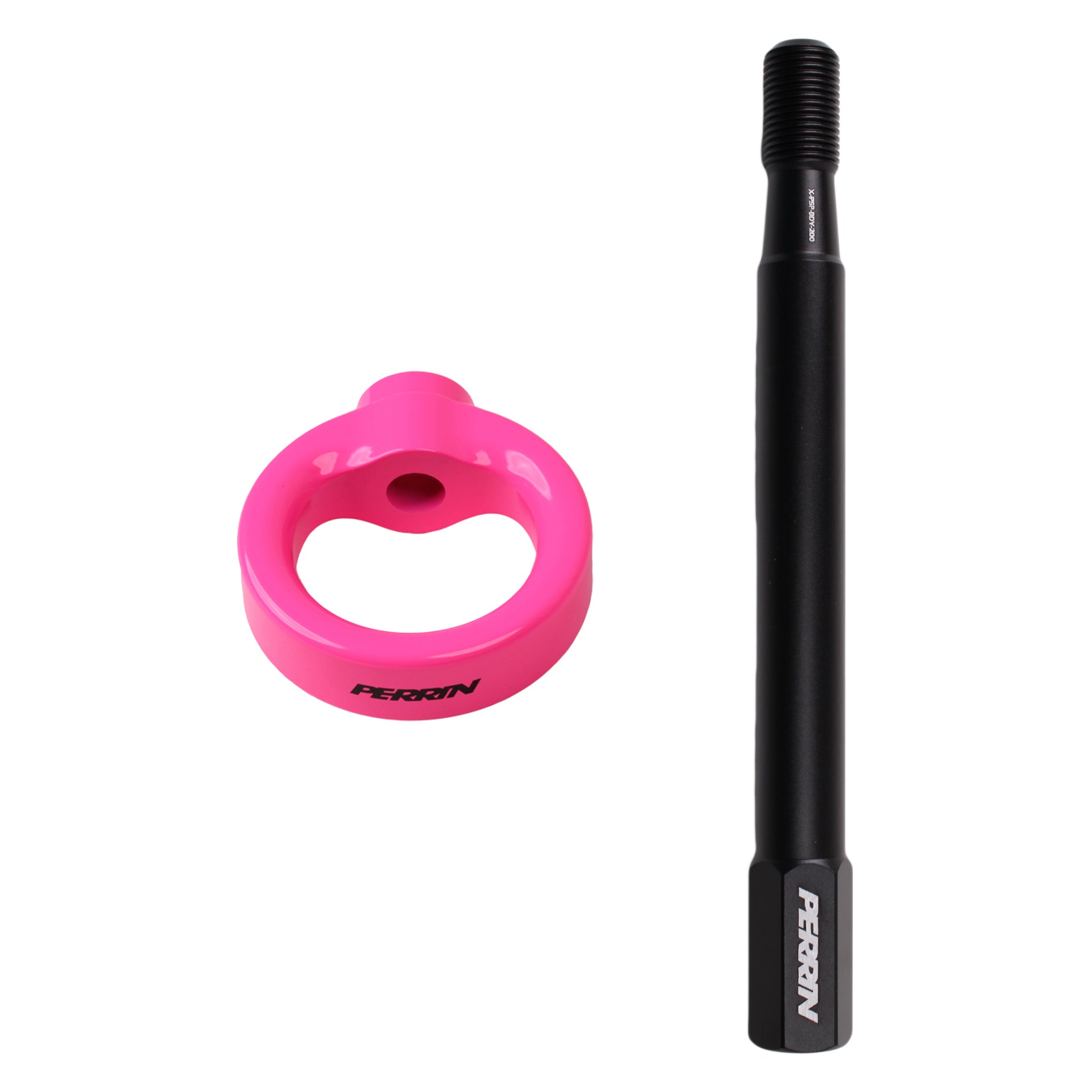 Perrin Front Tow Hook Kit Hyper Pink Subaru WRX / STI 2008-2014 | PSP-BDY-231HP