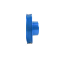 Perrin Lightweight Crank Pulley w/o AC Blue Subaru WRX 2002-2014 / STI 2004-2021 | PSP-ENG-102BL