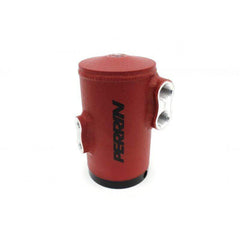 Perrin Red Air Oil Separator Subaru WRX 2002-2014 / STI 2004-2021 with FMIC | PSP-ENG-607RD