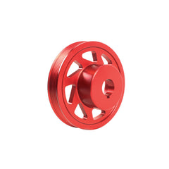 Perrin Red Lightweight Crank Pulley w/o AC 2002-2014 Subaru WRX / 2004-2021 STI | PSP-ENG-102RD