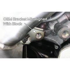 Perrin Turbo Bracket 2pc Kit 2015-2021 Subaru WRX / 2014-2018 Forester XT | PSP-EXT-235BK