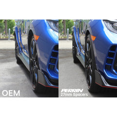 Perrin Wheel Spacers 2017-2020 Honda Civic Type R | PHP-WHL-027BK
