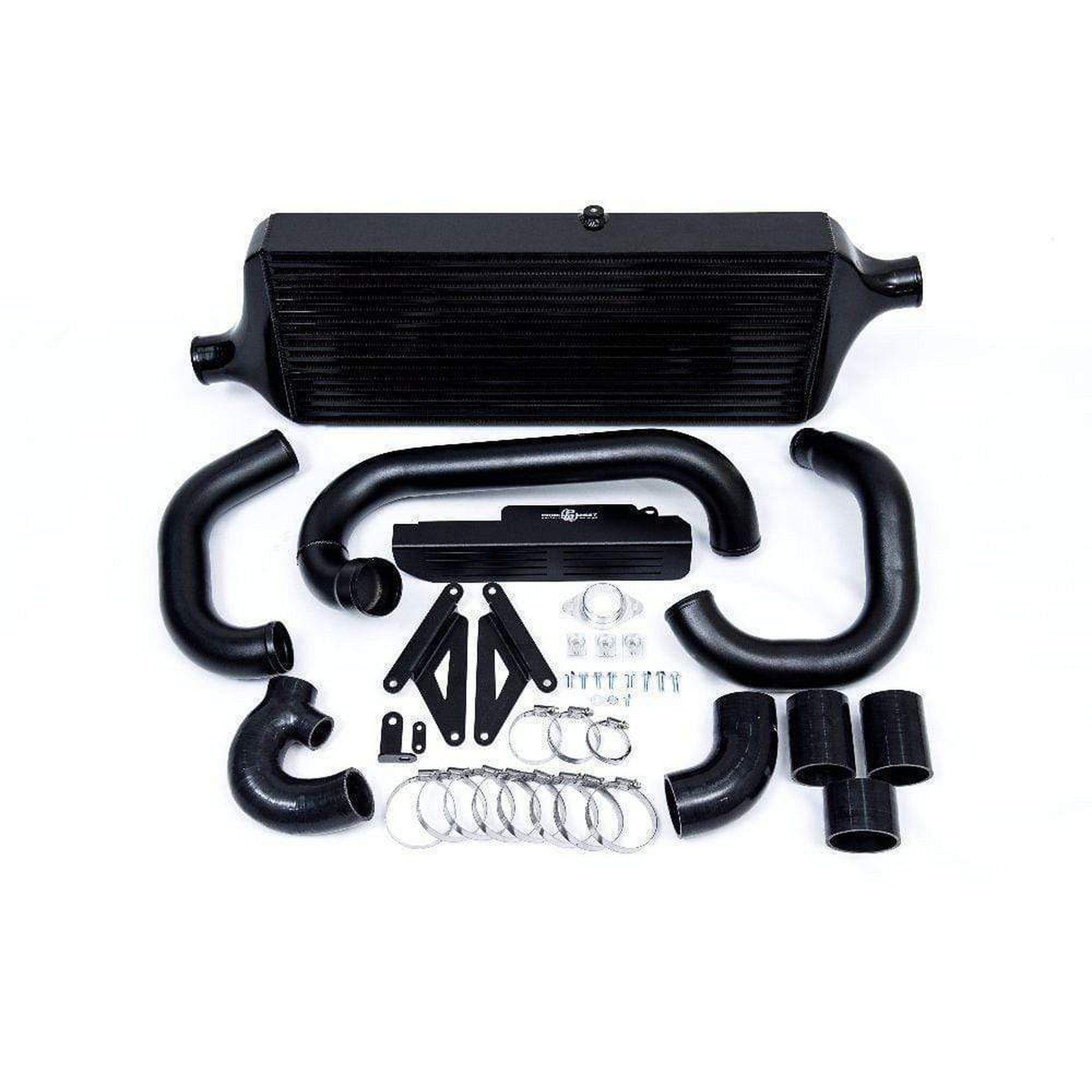 Process West Front Mount Intercooler Kit Black Subaru WRX 2015-2021 | PWFMIC07B