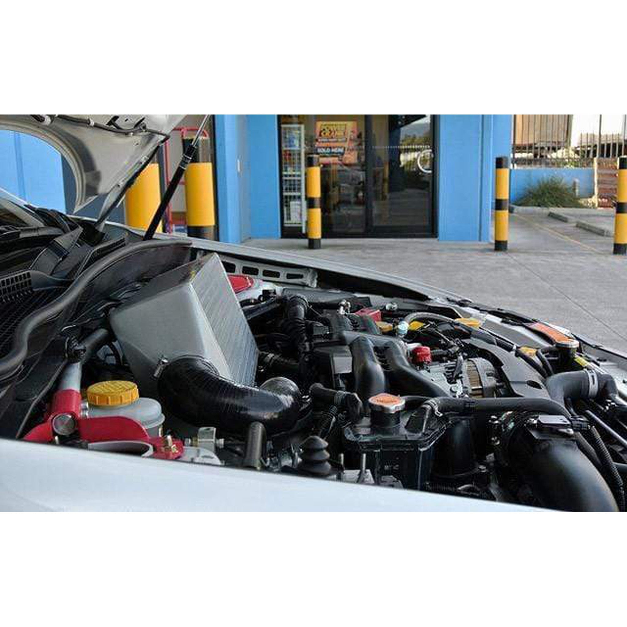 Process West Verticooler Top Mount Intercooler Black Subaru WRX 2008-2014 | PWTMIC13B