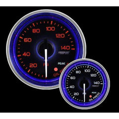Prosport 52mm Crystal Blue/White Oil Pressure Gauge