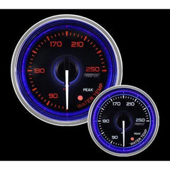 Prosport 52mm Crystal Blue/White Water Temperature Gauge