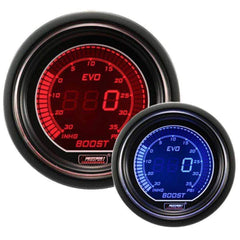 Prosport Evo Electrical Boost Gauge - Red/Blue