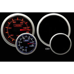 Prosport Performance Series 52mm Electrical Oil Pressure Gauge - Amber / White