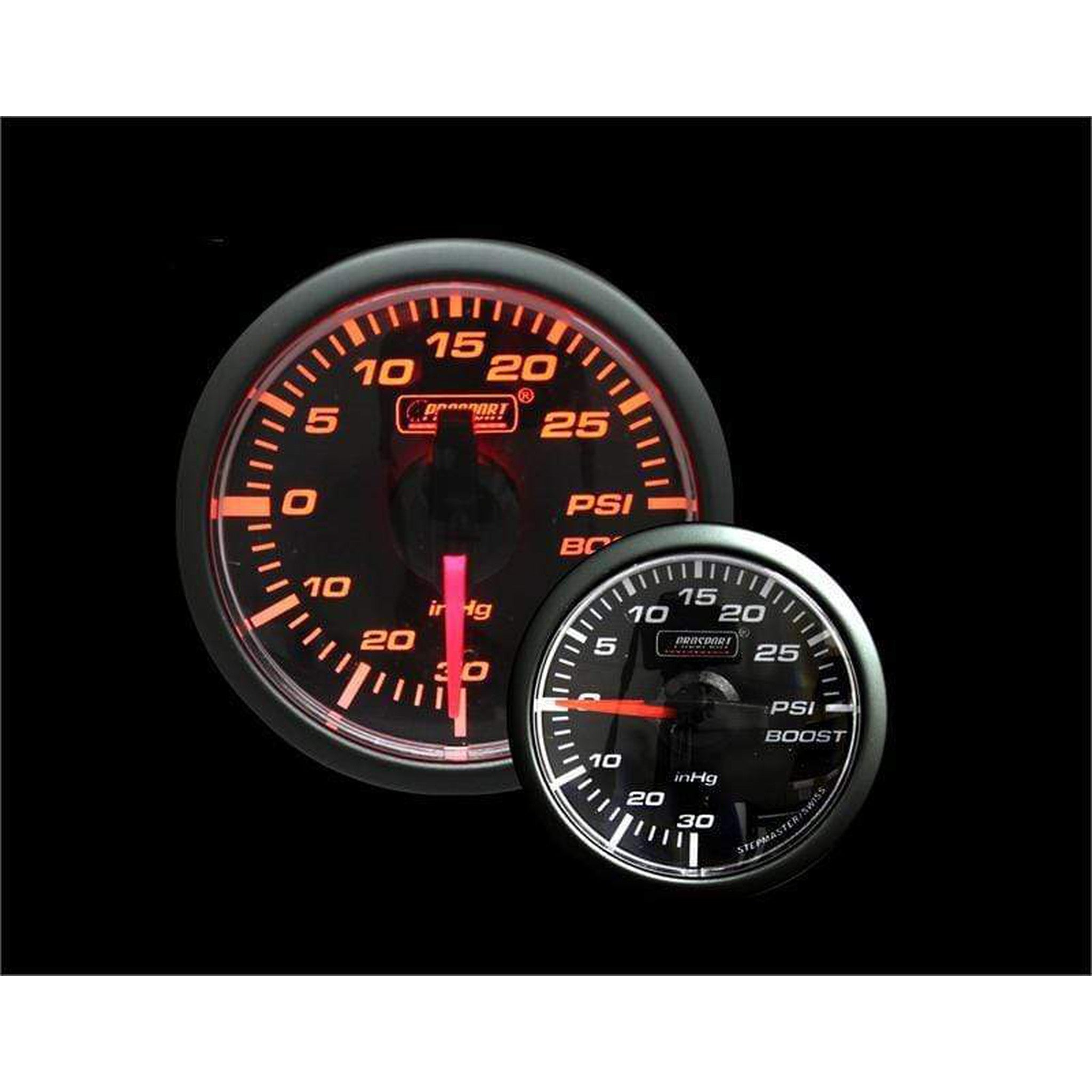 Prosport Premium Clear Lens Series 45mm Electric Boost Gauge