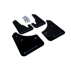 Rally Armor Black Mud Flap w/ Blue Logo Mazda 3 / Mazdaspeed 3 2004-2009