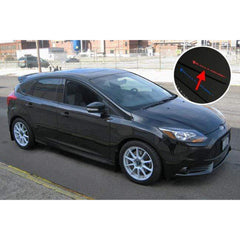 Rally Armor Black Mud Flap w/ Red Logo Ford Focus ST 2013-2018 / Focus RS 2016-2018