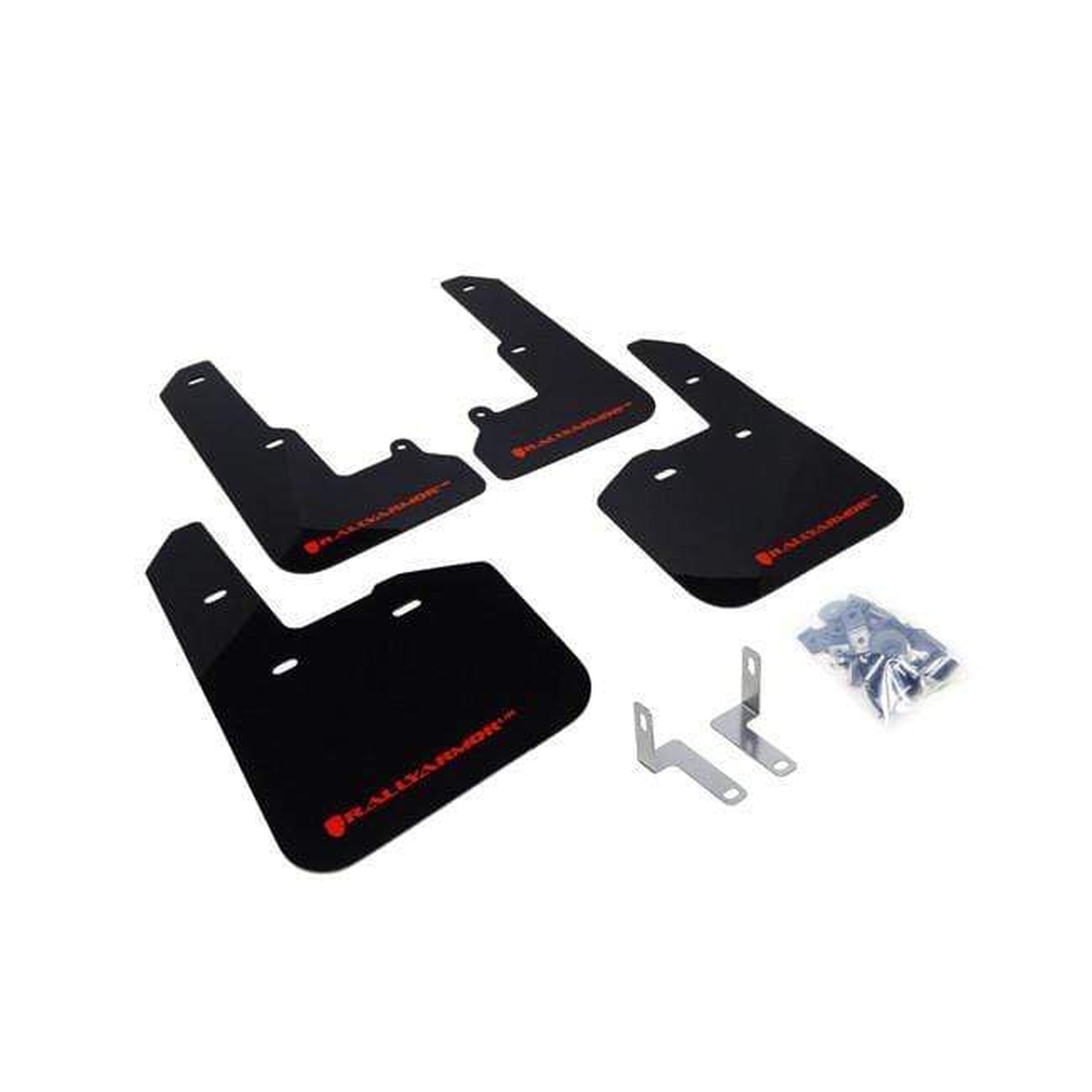 Rally Armor Black Mud Flap w/ Silver Logo Subaru Legacy 2015-2016