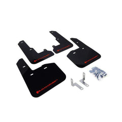 Rally Armor Black Mud Flap w/ Silver Logo Subaru Legacy 2015-2016