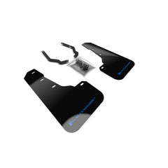 Rally Armor Black UR Mud Flap w/ Blue Logo (Front Only) Subaru Crosstrek 2018-2019