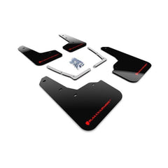 Rally Armor UR Black Mud Flap w/ Red Logo Honda Civic Si 2016-2020