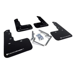 Rally Armor UR Black Mud Flap w/ White Logo Honda Civic Type-R 2017-2020