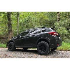 Rally Armor UR Black Mud Flap w/ White Logo Subaru XV Crosstrek Lift/AT 2018-2019