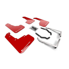 Rally Armor UR Red Mud Flap w/ White Logo Subaru XV Crosstrek Lift/AT 2018-2019