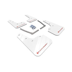 Rally Armor UR White Mud Flap w/ Red Logo Honda Civic Si 2016-2020