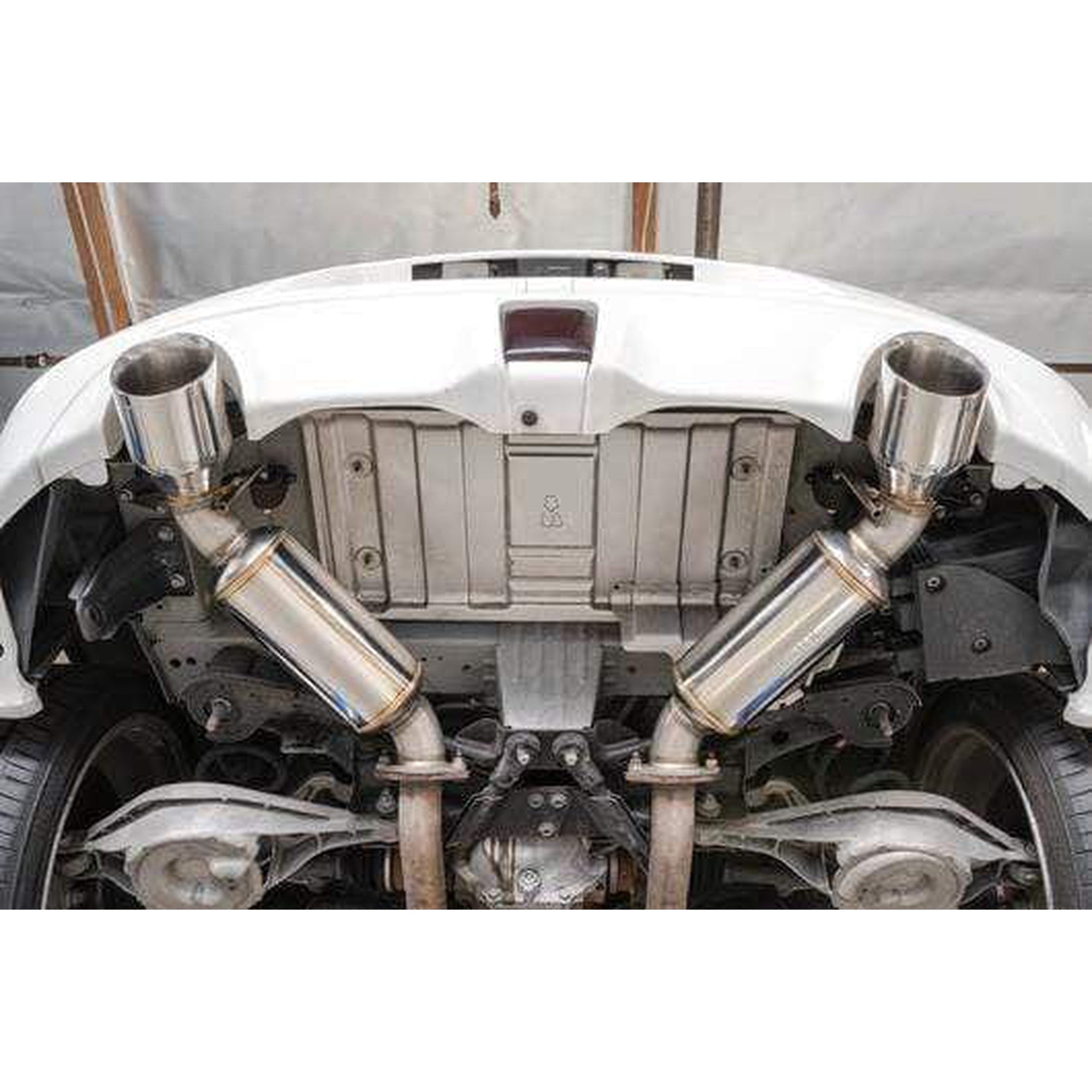 Remark 370z 2009-2020 Axleback V1 Exhaust Stainless Double Wall Tip Nissan | RO-TS34-D