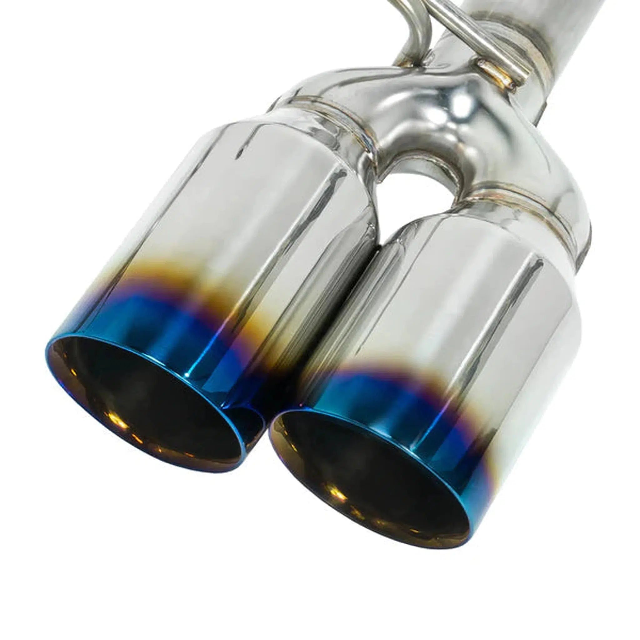 Remark Axleback Exhaust 4in Burnt Stainless Double Wall Tips Subaru WRX / STI 2015-2021 | RO-TTVA-D4