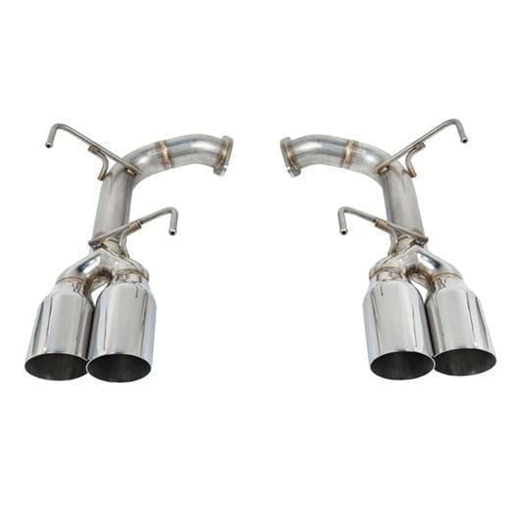 Remark Axleback Exhaust 4in Stainless Single Wall Tips Subaru WRX / STI 2015-2021 | RO-TSVA-S4
